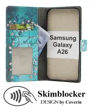 Skimblocker Samsung Galaxy A26 Lommebok Deksel Design