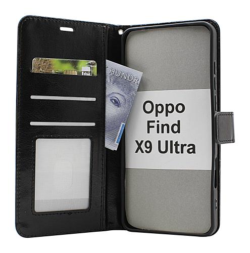 Crazy Horse Oppo Find X9 Ultra Lommebok Deksel