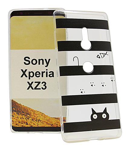 TPU Designdeksel Sony Xperia XZ3