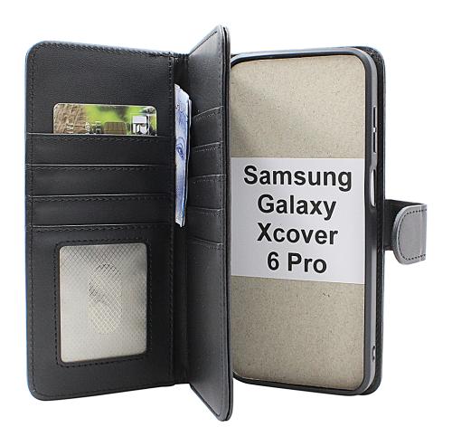 Skimblocker Samsung Galaxy XCover6 Pro, XL Lommebok Deksel