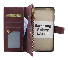 XL Samsung Galaxy S24 FE Luksus Lommebok Deksel
