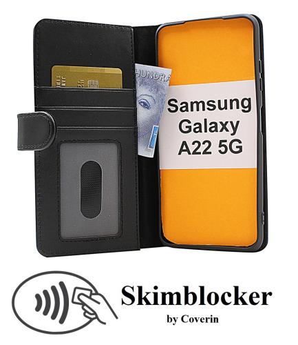 Skimblocker Lommebok-etui Samsung Galaxy A22 5G (SM-A226B)