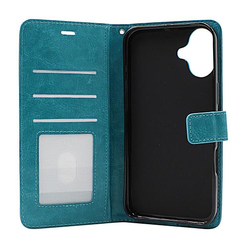 Crazy Horse iPhone 16 Plus Lommebok Deksel