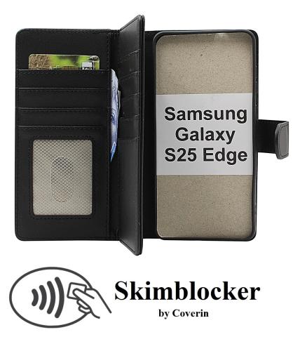 Skimblocker Samsung Galaxy S25 Edge XL Lommebok Deksel