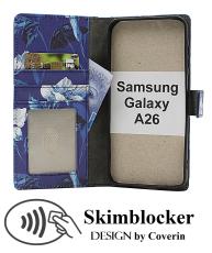 Skimblocker Samsung Galaxy A26 Lommebok Deksel Design