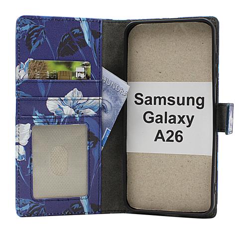 Skimblocker Samsung Galaxy A26 Lommebok Deksel Design