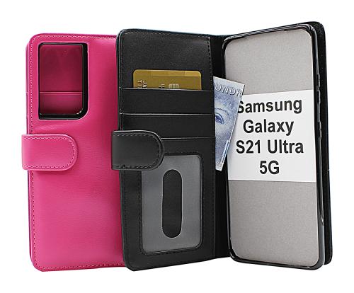 Skimblocker Lommebok-etui Samsung Galaxy S21 Ultra 5G (G998B)