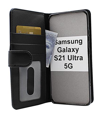 Skimblocker Lommebok-etui Samsung Galaxy S21 Ultra 5G (G998B)