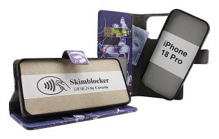 Skimblocker iPhone 18 Pro Magnet Lommebok Deksel Design