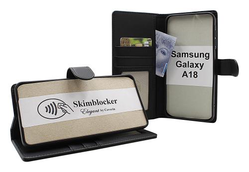 Skimblocker Samsung Galaxy A18 LTE Lommebok Deksel