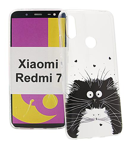 TPU Designdeksel Xiaomi Redmi 7