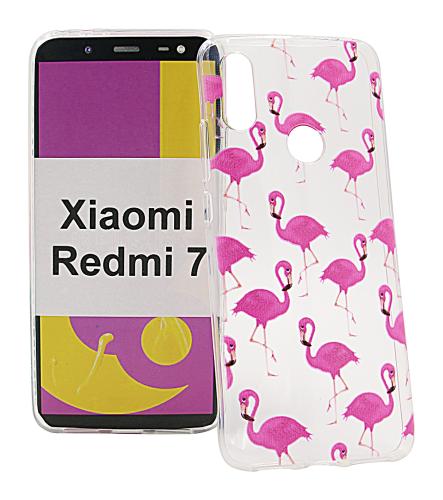 TPU Designdeksel Xiaomi Redmi 7