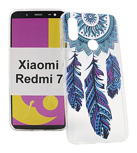 TPU Designdeksel Xiaomi Redmi 7