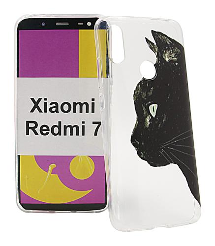 TPU Designdeksel Xiaomi Redmi 7