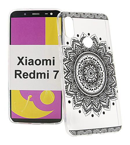 TPU Designdeksel Xiaomi Redmi 7