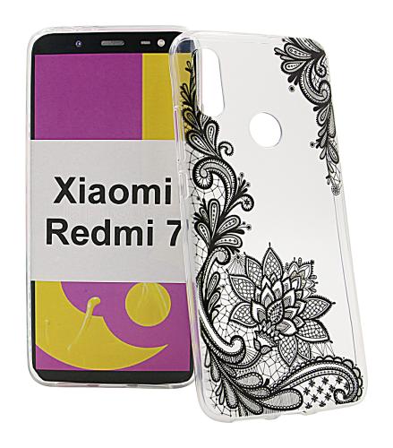 TPU Designdeksel Xiaomi Redmi 7