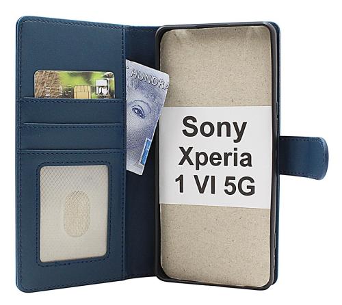 Skimblocker Sony Xperia 1 VI 5G Magnet Lommebok Deksel
