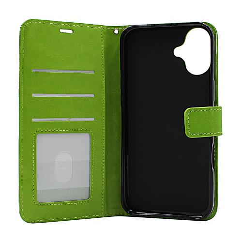 Crazy Horse iPhone 16 Plus Lommebok Deksel