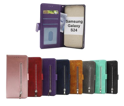 Zipper Standcase Wallet Samsung Galaxy S24 5G (SM-S921B/DS)