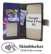 Skimblocker Google Pixel 9 / Pixel 9 Pro 5G Lommebok Deksel Design