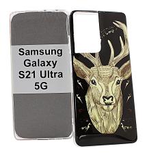 TPU Designdeksel Samsung Galaxy S21 Ultra 5G (G998B)