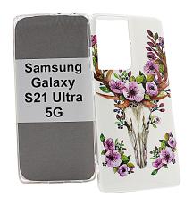 TPU Designdeksel Samsung Galaxy S21 Ultra 5G (G998B)