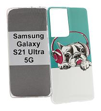 TPU Designdeksel Samsung Galaxy S21 Ultra 5G (G998B)