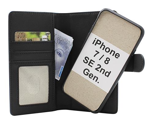 Skimblocker iPhone 7/8/SE (2nd/3rd Gen.) Magnet Lommebok Deksel