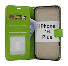 Crazy Horse iPhone 16 Plus Lommebok Deksel