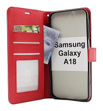 Crazy Horse Samsung Galaxy A18 LTE Lommebok Deksel
