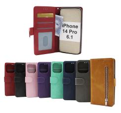 Zipper Standcase Wallet iPhone 14 Pro (6.1)