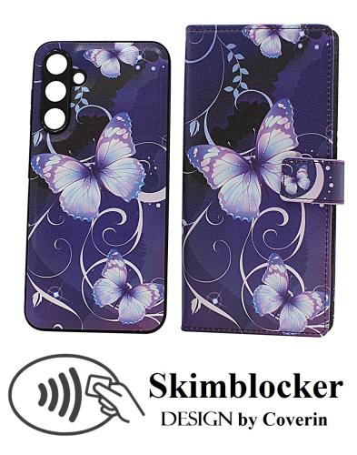 Skimblocker Samsung Galaxy A16 / A16 5G Magnet Lommebok Deksel Design