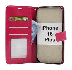 Crazy Horse iPhone 16 Plus Lommebok Deksel