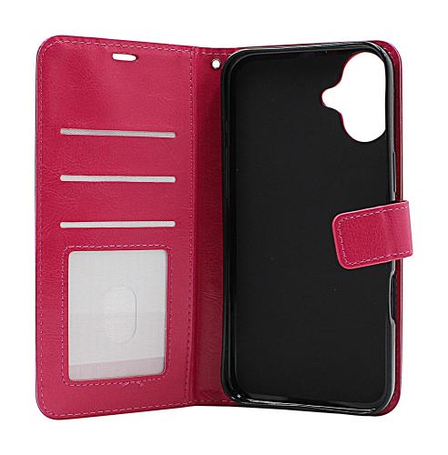 Crazy Horse iPhone 16 Plus Lommebok Deksel