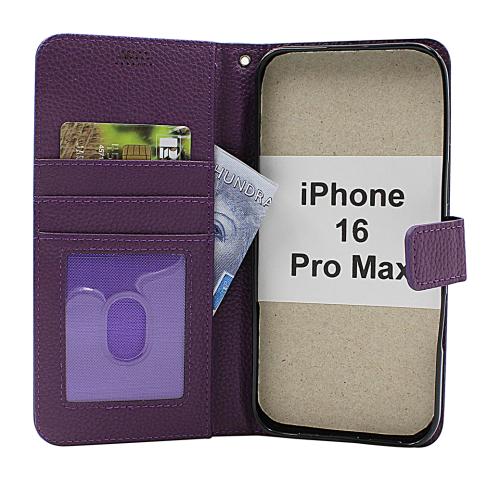 New Standcase iPhone 16 Pro Max Lommebok