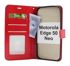 Crazy Horse Motorola Edge 50 Neo Lommebok Deksel