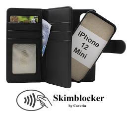 Skimblocker iPhone 12 Mini XL Magnet Lommebok Deksel