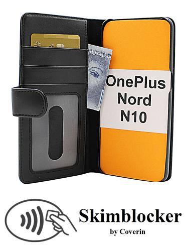 Skimblocker Lommebok-etui OnePlus Nord N10