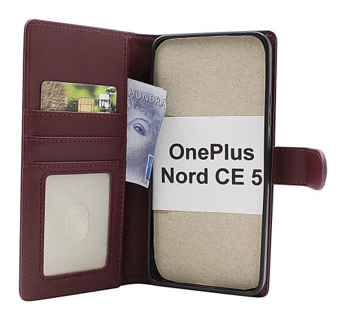 Skimblocker OnePlus Nord CE5 Magnet Lommebok Deksel