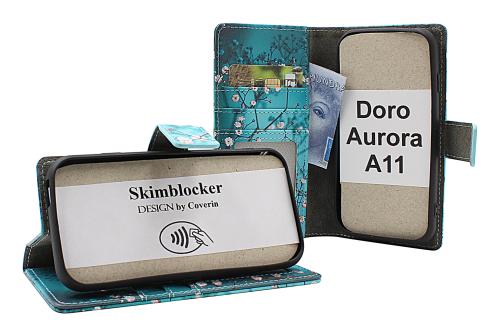 Skimblocker Doro Aurora A11 Lommebok Deksel Design