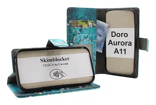 Skimblocker Doro Aurora A11 Lommebok Deksel Design