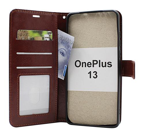 Crazy Horse OnePlus 13 Lommebok Deksel