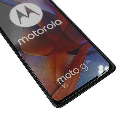 Full Frame Skjermbeskyttelse av glass Motorola Moto G75 5G