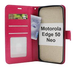 Crazy Horse Motorola Edge 50 Neo Lommebok Deksel