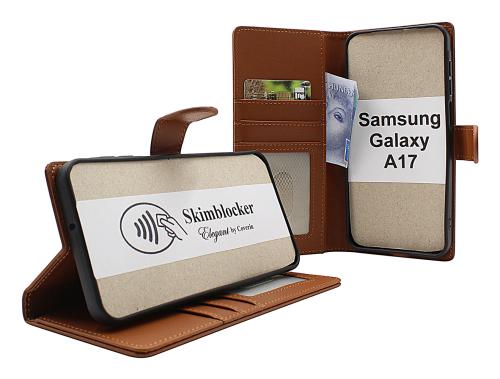 Skimblocker Samsung Galaxy A17 Lommebok Deksel