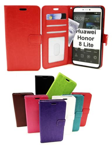 Crazy Horse Wallet Huawei Honor 8 Lite