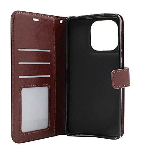 Crazy Horse Motorola Moto G86 / G86 Power Lommebok Deksel