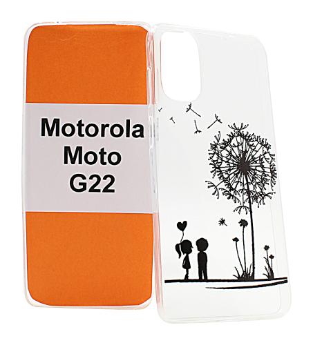 TPU Designdeksel Motorola Moto G22