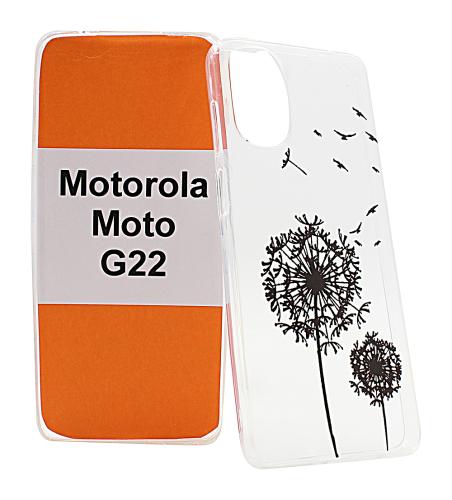 TPU Designdeksel Motorola Moto G22