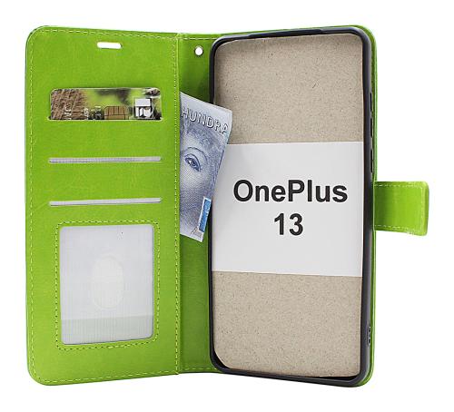 Crazy Horse OnePlus 13 Lommebok Deksel
